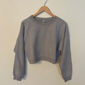 American Apparel Cropped Sweatshirt